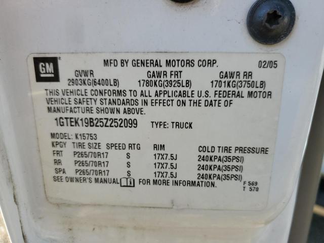 Photo 11 VIN: 1GTEK19B25Z252099 - GMC NEW SIERRA 