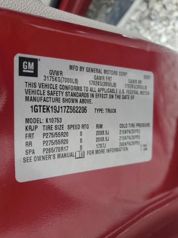 Photo 12 VIN: 1GTEK19J17Z562206 - GMC NEW SIERRA 