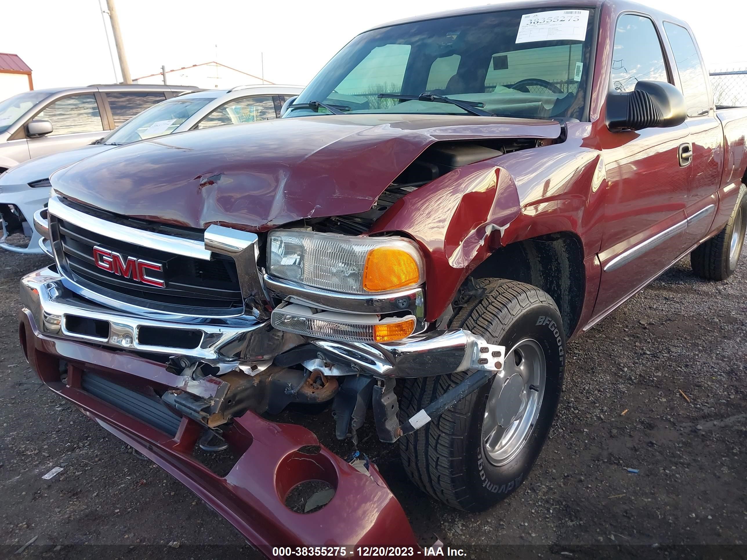 Photo 5 VIN: 1GTEK19T43E239951 - GMC SIERRA 