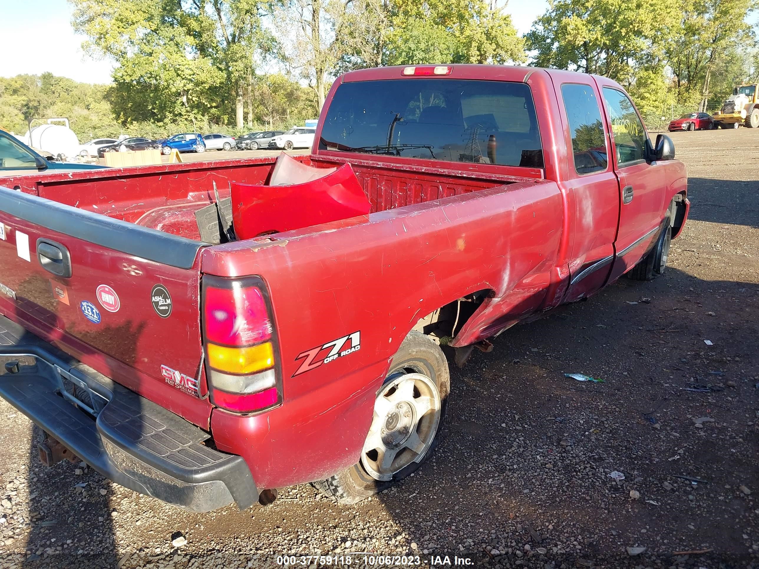 Photo 5 VIN: 1GTEK19T74E353413 - GMC SIERRA 