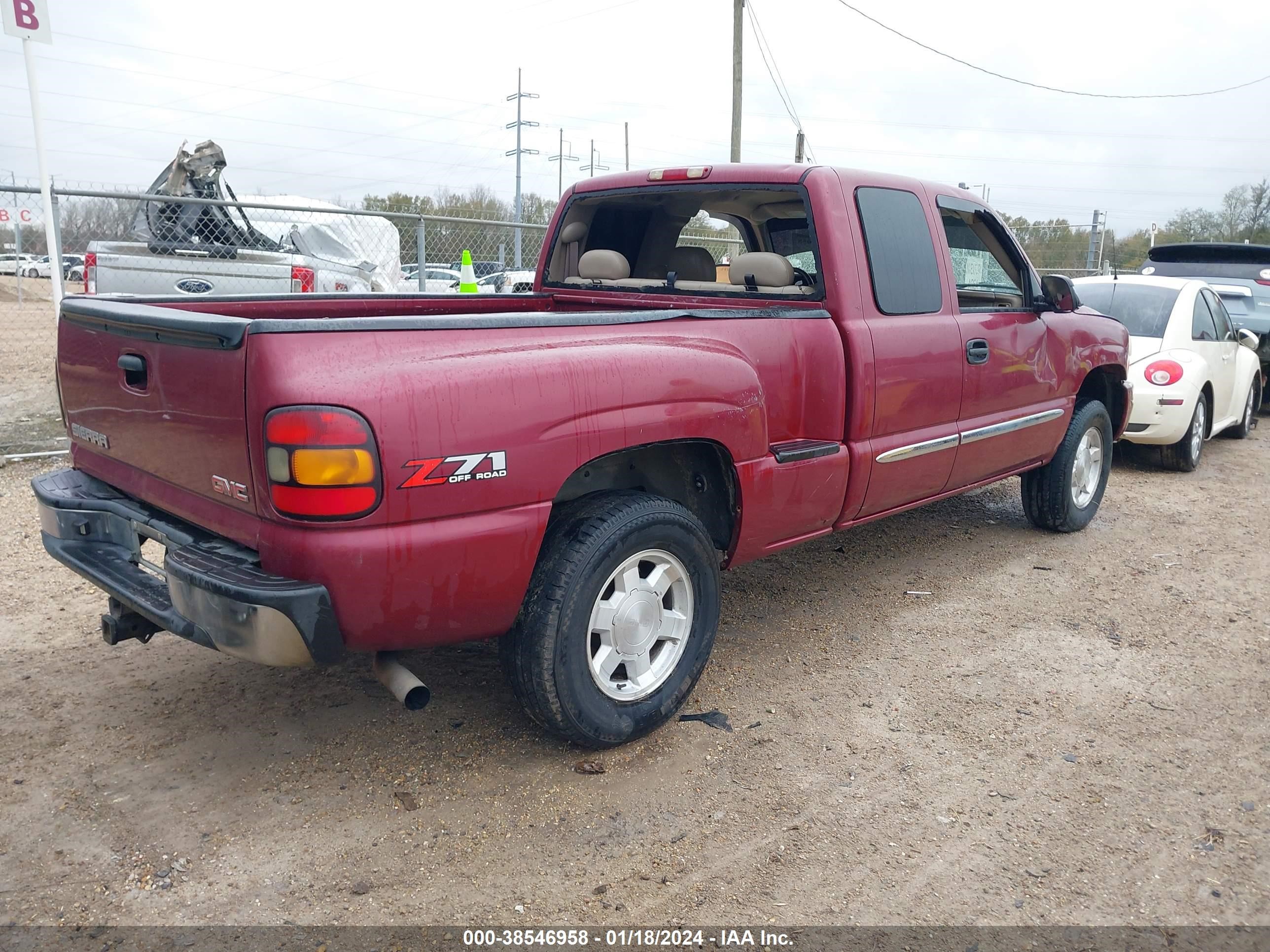 Photo 3 VIN: 1GTEK19T94Z167722 - GMC SIERRA 