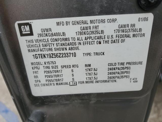 Photo 11 VIN: 1GTEK19Z56Z233710 - GMC NEW SIERRA 