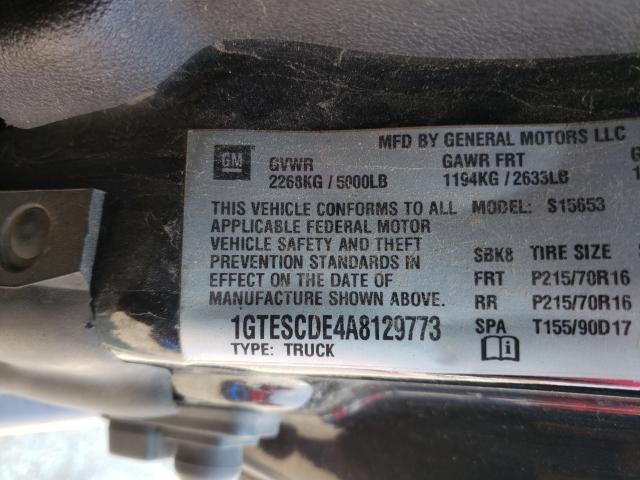 Photo 9 VIN: 1GTESCDE4A8129773 - GMC CANYON SLE 