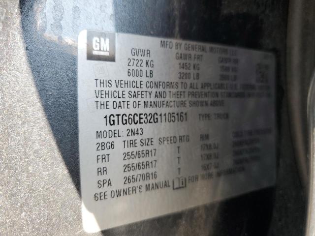 Photo 12 VIN: 1GTG6CE32G1105161 - GMC CANYON SLE 