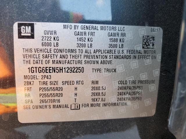 Photo 11 VIN: 1GTG6EEN5H1292250 - GMC CANYON DEN 