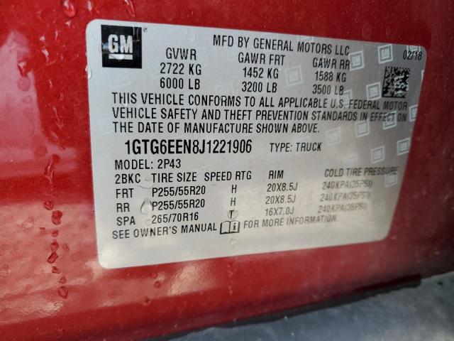 Photo 11 VIN: 1GTG6EEN8J1221906 - GMC CANYON 