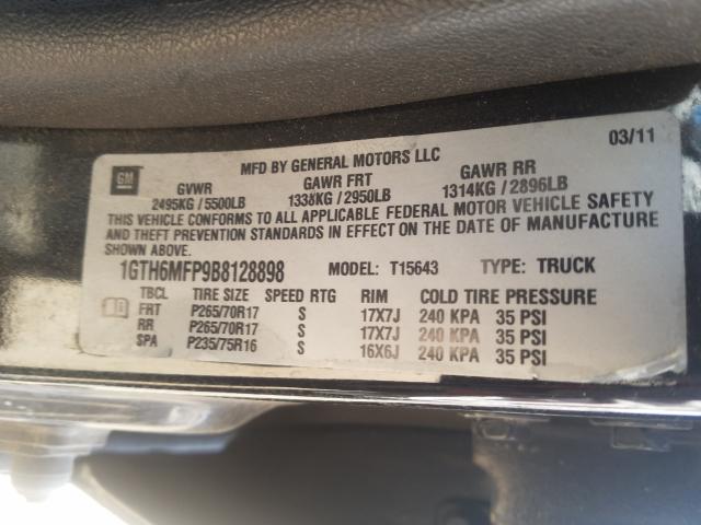 Photo 9 VIN: 1GTH6MFP9B8128898 - GMC CANYON SLE 