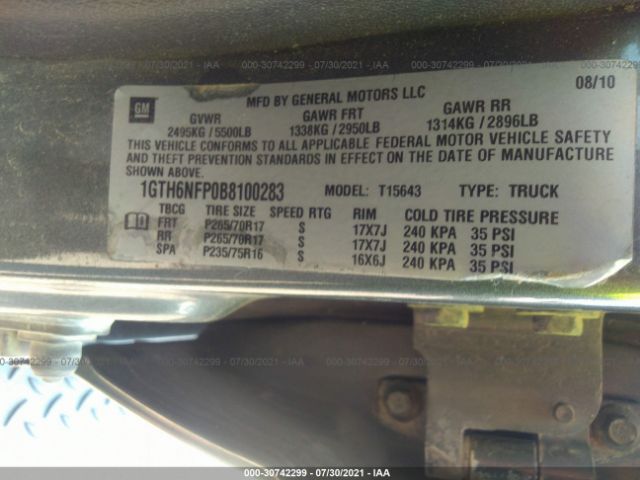 Photo 8 VIN: 1GTH6NFP0B8100283 - GMC CANYON 