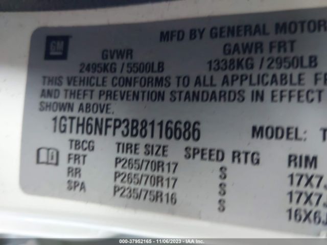 Photo 8 VIN: 1GTH6NFP3B8116686 - GMC CANYON 