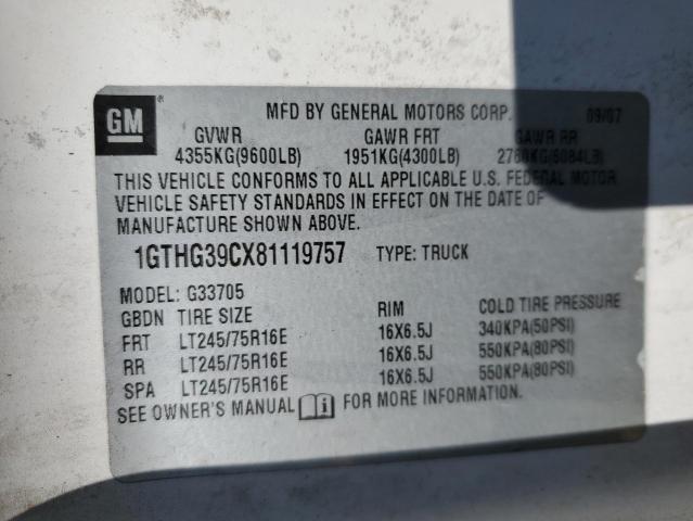 Photo 12 VIN: 1GTHG39CX81119757 - GMC SAVANA 