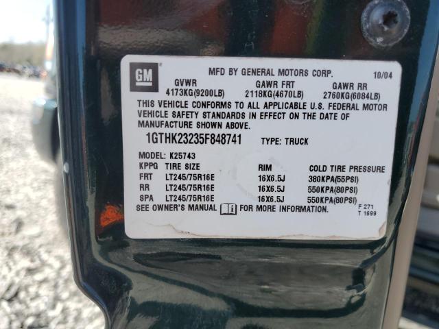 Photo 11 VIN: 1GTHK23235F848741 - GMC SIERRA K25 