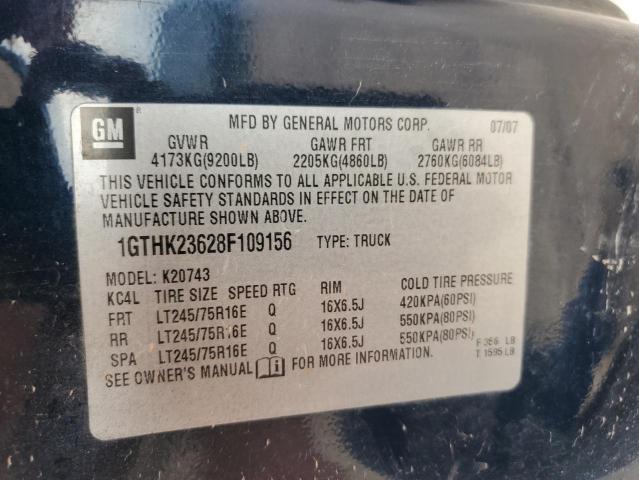 Photo 11 VIN: 1GTHK23628F109156 - GMC SIERRA K25 