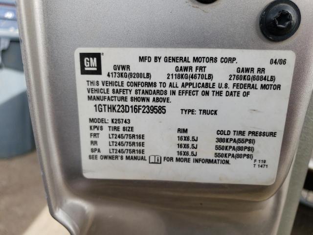 Photo 12 VIN: 1GTHK23D16F239585 - GMC SIERRA 