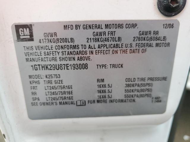 Photo 11 VIN: 1GTHK29U87E193008 - GMC SIERRA K25 