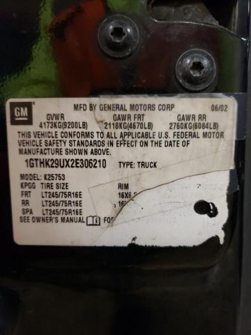 Photo 11 VIN: 1GTHK29UX2E306210 - GMC SIERRA K25 