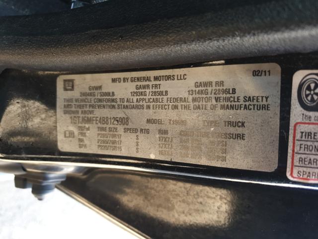 Photo 9 VIN: 1GTJ6MFE4B8125908 - GMC CANYON SLE 