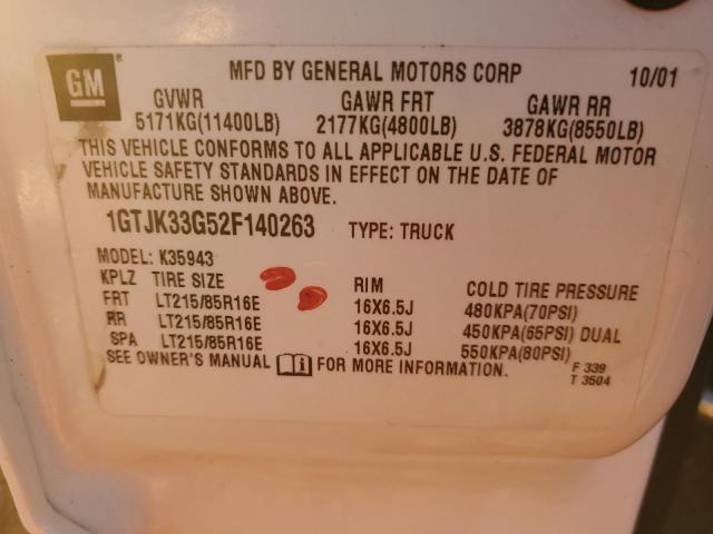 Photo 12 VIN: 1GTJK33G52F140263 - GMC NEW SIERRA 