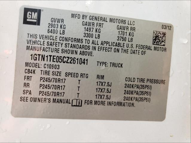 Photo 9 VIN: 1GTN1TE05CZ261041 - GMC SIERRA C15 