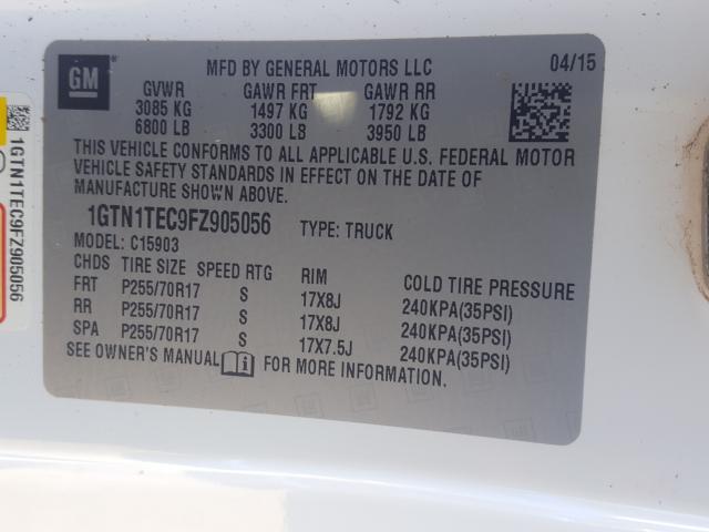 Photo 9 VIN: 1GTN1TEC9FZ905056 - GMC SIERRA C15 