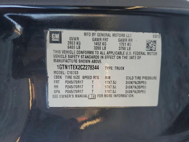 Photo 12 VIN: 1GTN1TEX2CZ278344 - GMC SIERRA C15 