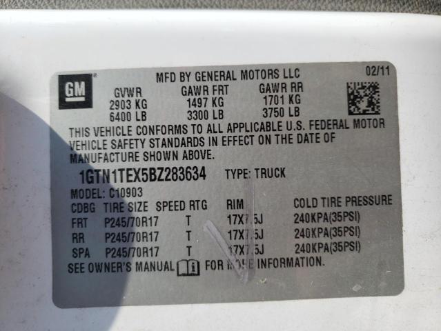 Photo 9 VIN: 1GTN1TEX5BZ283634 - GMC SIERRA C15 