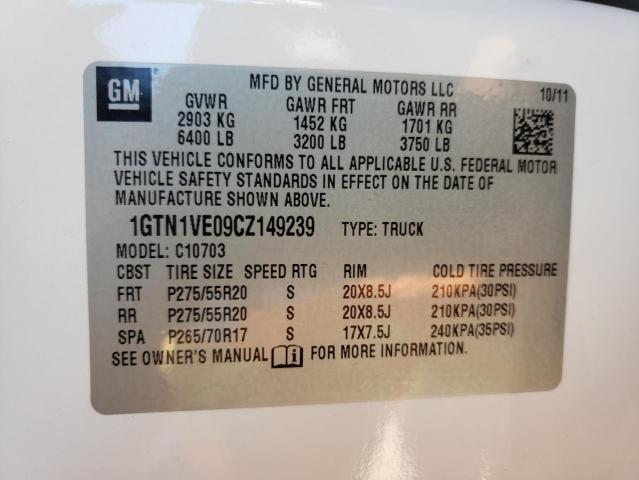 Photo 9 VIN: 1GTN1VE09CZ149239 - GMC SIERRA C15 