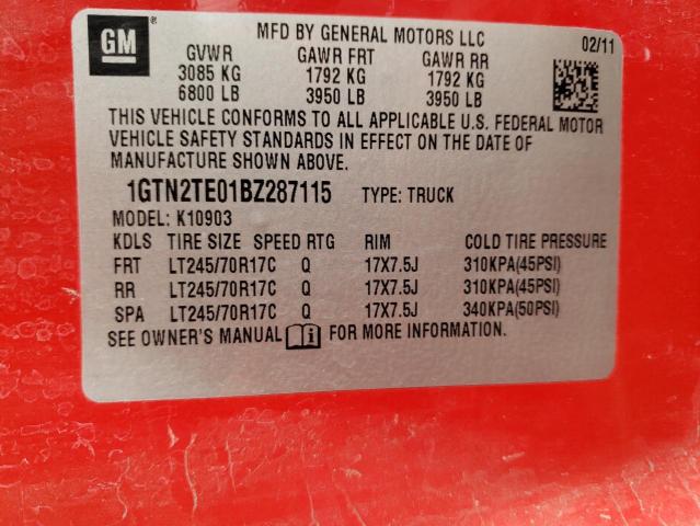 Photo 9 VIN: 1GTN2TE01BZ287115 - GMC SIERRA K15 