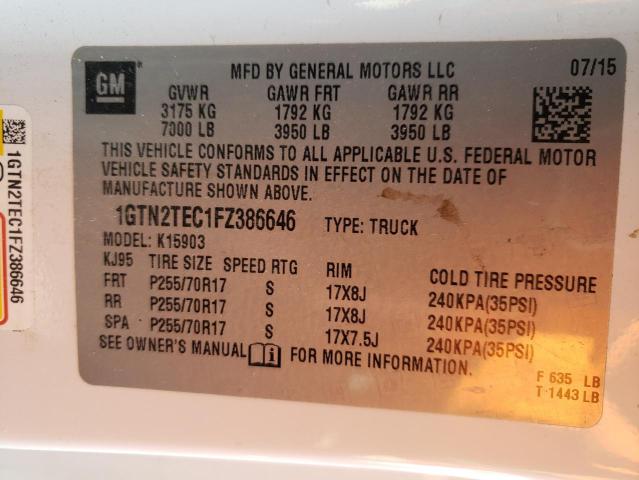 Photo 9 VIN: 1GTN2TEC1FZ386646 - GMC SIERRA K15 