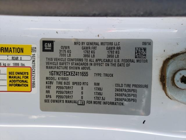 Photo 9 VIN: 1GTN2TECXEZ411655 - GMC SIERRA K15 