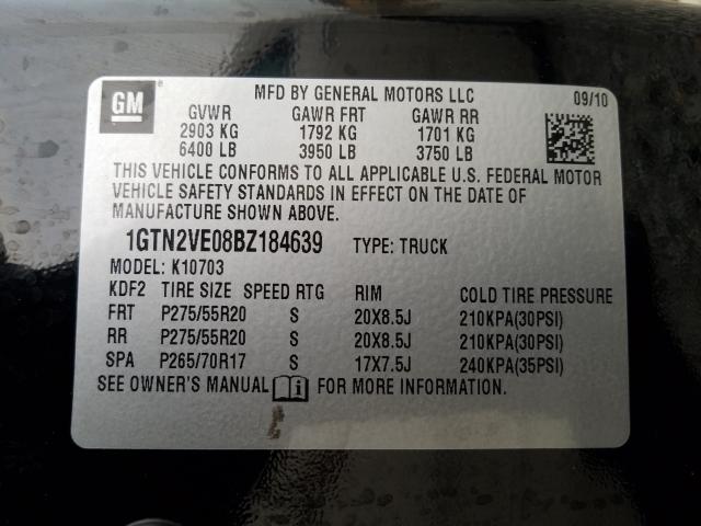 Photo 9 VIN: 1GTN2VE08BZ184639 - GMC SIERRA K15 