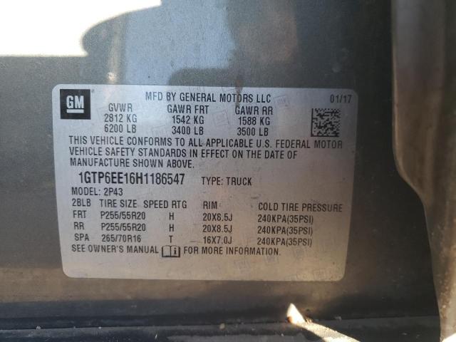 Photo 9 VIN: 1GTP6EE16H1186547 - GMC CANYON DEN 