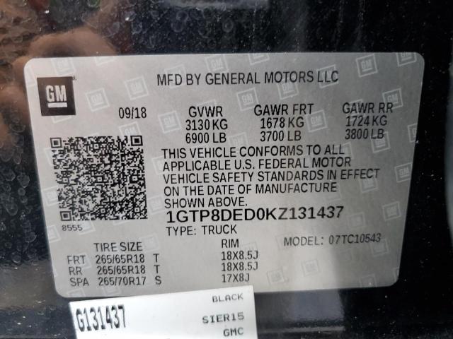 Photo 11 VIN: 1GTP8DED0KZ131437 - GMC SIERRA C15 