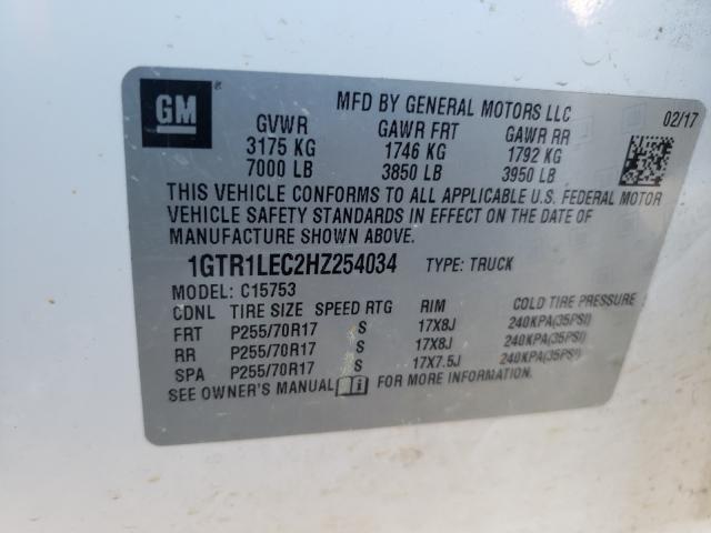 Photo 9 VIN: 1GTR1LEC2HZ254034 - GMC SIERRA C15 