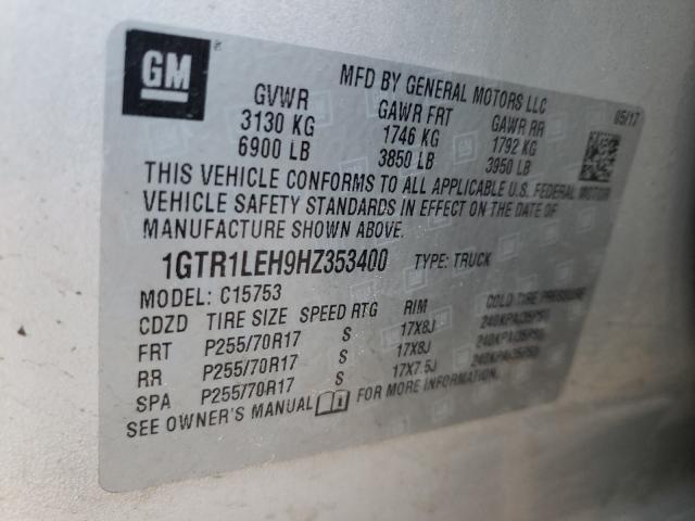 Photo 9 VIN: 1GTR1LEH9HZ353400 - GMC SIERRA C15 