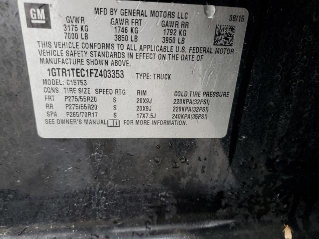 Photo 11 VIN: 1GTR1TEC1FZ403353 - GMC SIERRA C15 