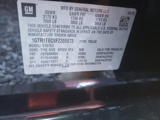 Photo 9 VIN: 1GTR1TEC8FZ355673 - GMC SIERRA C15 