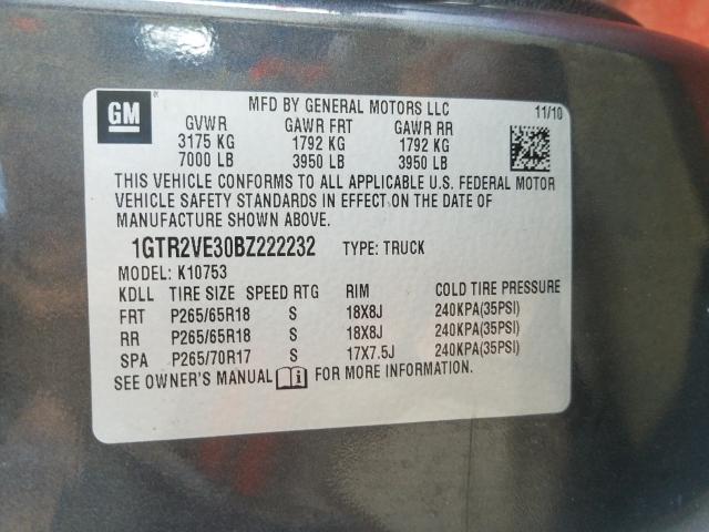 Photo 9 VIN: 1GTR2VE30BZ222232 - GMC SIERRA K15 