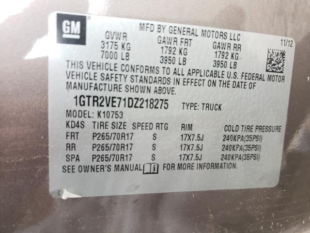 Photo 9 VIN: 1GTR2VE71DZ218275 - GMC SIERRA K15 