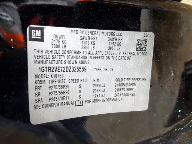 Photo 9 VIN: 1GTR2VE72DZ325559 - GMC SIERRA K15 