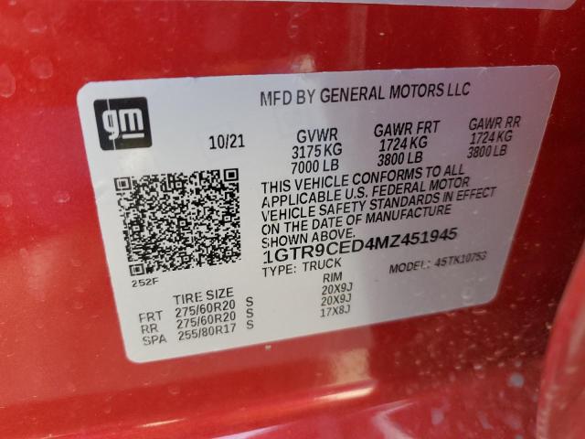 Photo 11 VIN: 1GTR9CED4MZ451945 - GMC SIERRA K15 