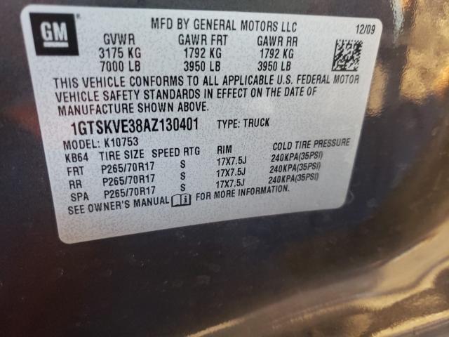 Photo 9 VIN: 1GTSKVE38AZ130401 - GMC SIERRA K15 