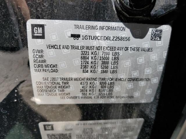 Photo 11 VIN: 1GTU9CED6LZ258656 - GMC SIERRA 