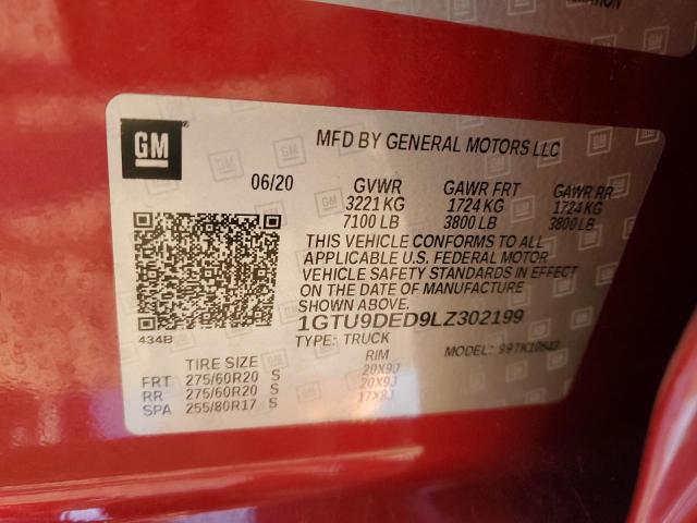 Photo 11 VIN: 1GTU9DED9LZ302199 - GMC SIERRA K15 