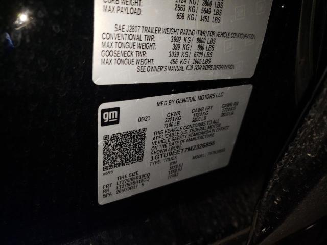 Photo 9 VIN: 1GTU9EET7MZ326855 - GMC SIERRA K15 