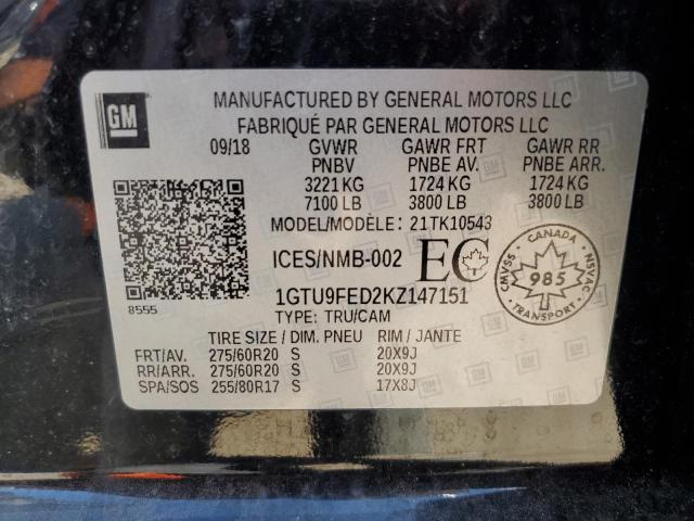 Photo 12 VIN: 1GTU9FED2KZ147151 - GMC SIERRA K15 