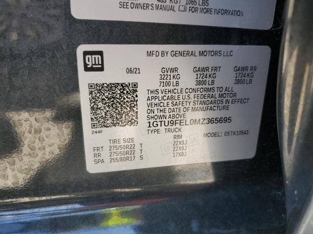 Photo 11 VIN: 1GTU9FEL0MZ365695 - GMC SIERRA K15 