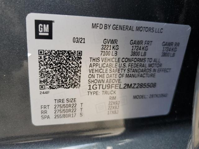 Photo 11 VIN: 1GTU9FEL2MZ285508 - GMC SIERRA K15 