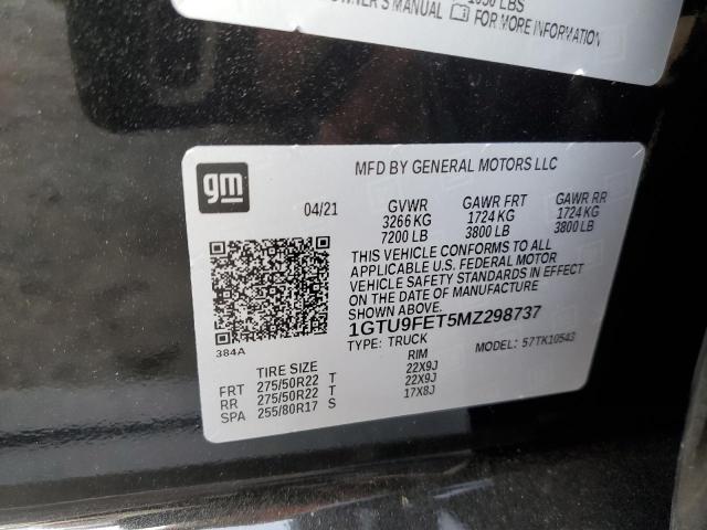 Photo 11 VIN: 1GTU9FET5MZ298737 - GMC SIERRA K15 