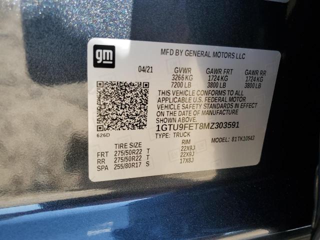 Photo 11 VIN: 1GTU9FET8MZ303591 - GMC SIERRA K15 