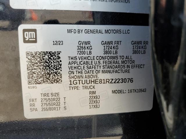 Photo 11 VIN: 1GTUUHE81RZ223076 - GMC SIERRA K15 